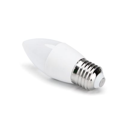 Dimmbare LED-RGBW-Glühlampe C37 E27/6,5W/230V 2700-6500K Wi-Fi - Aigostar