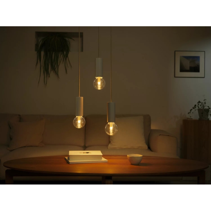 Dimmbare LED-RGBW-Glühlampe Philips Hue White And Color Ambiance E27/6,8W/230V 2000-6500K