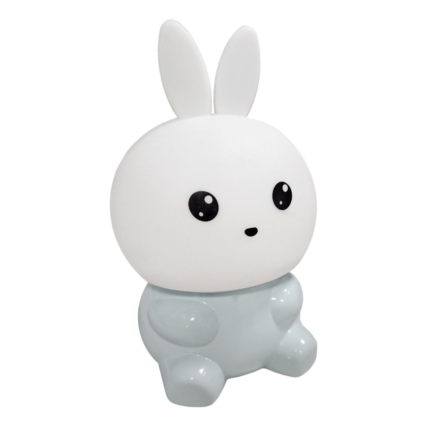 Dimmbare LED-RGBW-Kinderleuchte mit Touch-Funktion LED/1W/5V USB 1200 mAh Hase