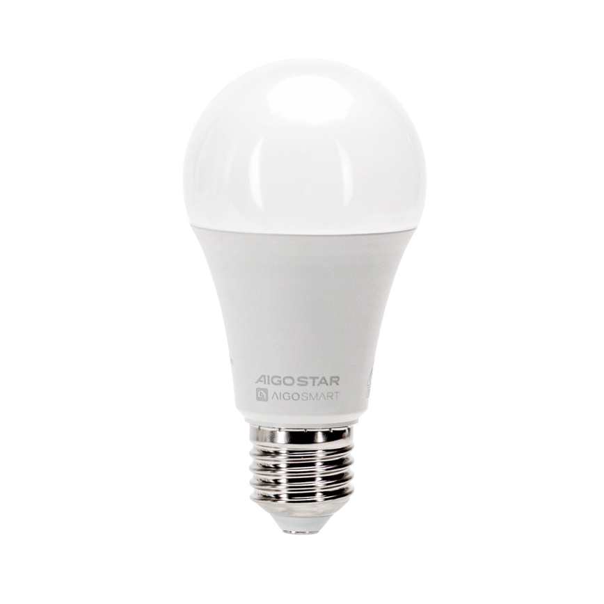 Dimmbare LED-RGBW-Lampe A60 E27/15W/230V 2700-6500K Wi-Fi - Aigostar