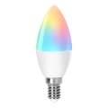 Dimmbare LED-RGBW-Lampe C37 E14/4,9W/230V 2700-6500K - Aigostar