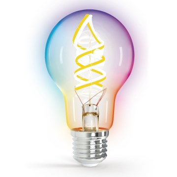 Dimmbare LED-RGBW-Lampe FILAMENT MESH Smart A60 E27/4,9W/230V 2700K - Aigostar