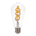 Dimmbare LED-RGBW-Lampe FILAMENT MESH Smart ST64 E27/4,9W/230V 2700K - Aigostar