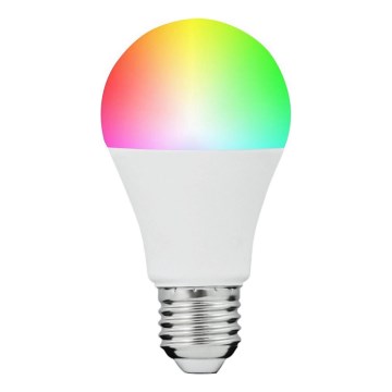 Dimmbare LED-RGBW-Lampe SMART A60 E27/8,5W/230V 4000K + Fernbedienung