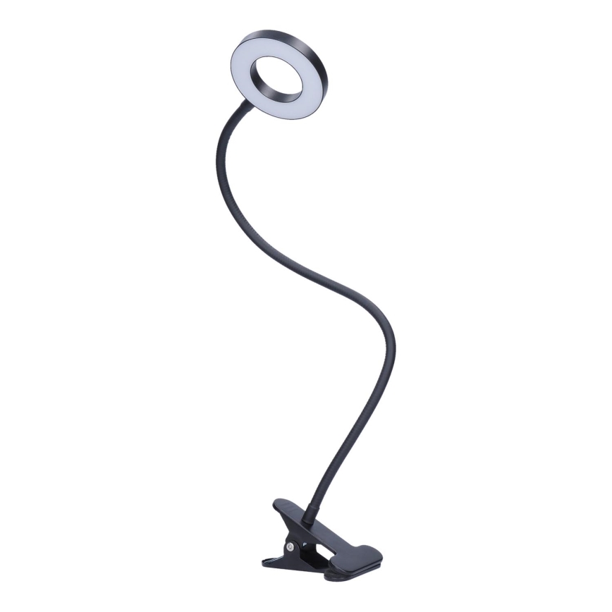 Dimmbare LED-Schreibtischlampe mit Klemme LED/8W/230V 3000/4000/5000K schwarz