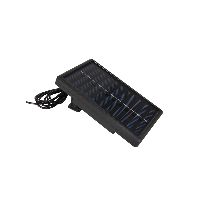 Dimmbare LED-Solar-Hängeleuchte an Schnur 2xLED/1,8W/3,7V IP44 6500K 2400 mAh + Fernbedienung