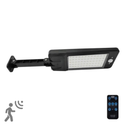 Dimmbare LED Solar-Straßenlampe mit Sensor LED/7W/7,4V + Fernbedienung