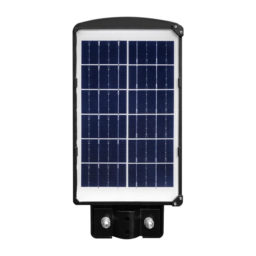 Dimmbare LED-Solar-Straßenleuchte mit Bewegungs- und Dämmerungssensor LED/6W/3,2V 6000K IP65 5000 mAh schwarz + Fernbedienung
