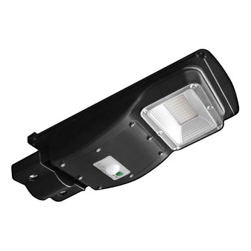 Dimmbare LED-Solar-Straßenleuchte mit Bewegungs- und Dämmerungssensor LED/6W/3,2V 6000K IP65 5000 mAh schwarz + Fernbedienung