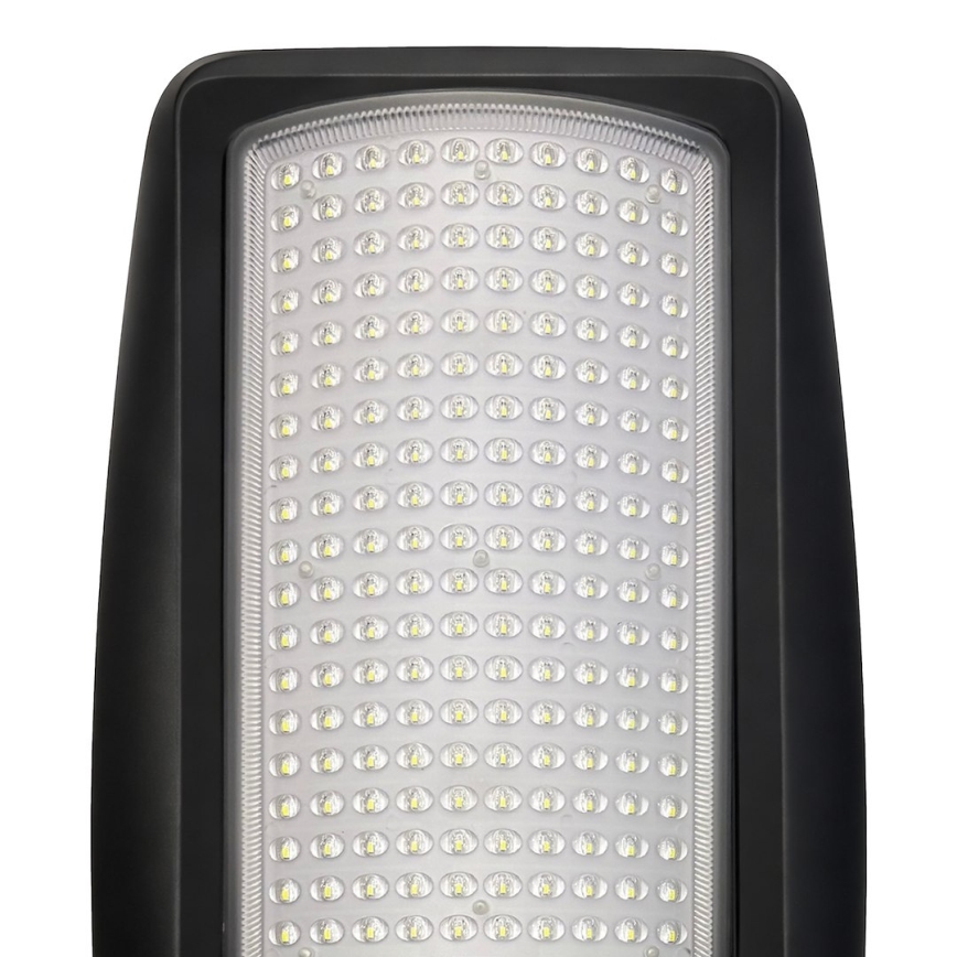 Dimmbare LED-Solar-Straßenleuchte mit Sensor VENICE LED/200W/3,2V 12000 mAh IP65 schwarz + Fernbedienung
