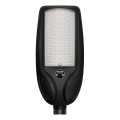 Dimmbare LED-Solar-Straßenleuchte mit Sensor VENICE LED/200W/3,2V 12000 mAh IP65 schwarz + Fernbedienung