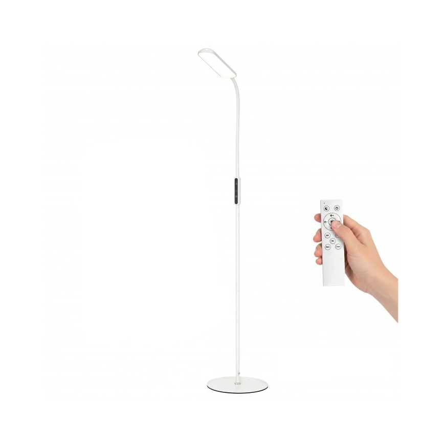LED-dimmbare Stehleuchte TEILO LED/10W/230V 3000/4000/6500K weiß + Fernbedienung