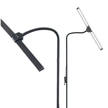 Dimmbare LED-Stehleuchte TEILO LED/14W/230V 3000/4000/6000K schwarz