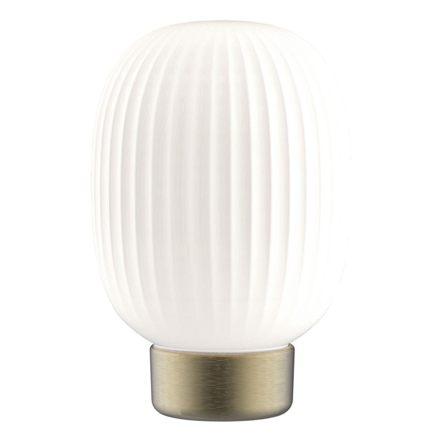 Dimmbare LED-Tischleuchte mit Touch-Funktion LATTE LED/1,8W/5V USB 2000 mAh golden/weiß