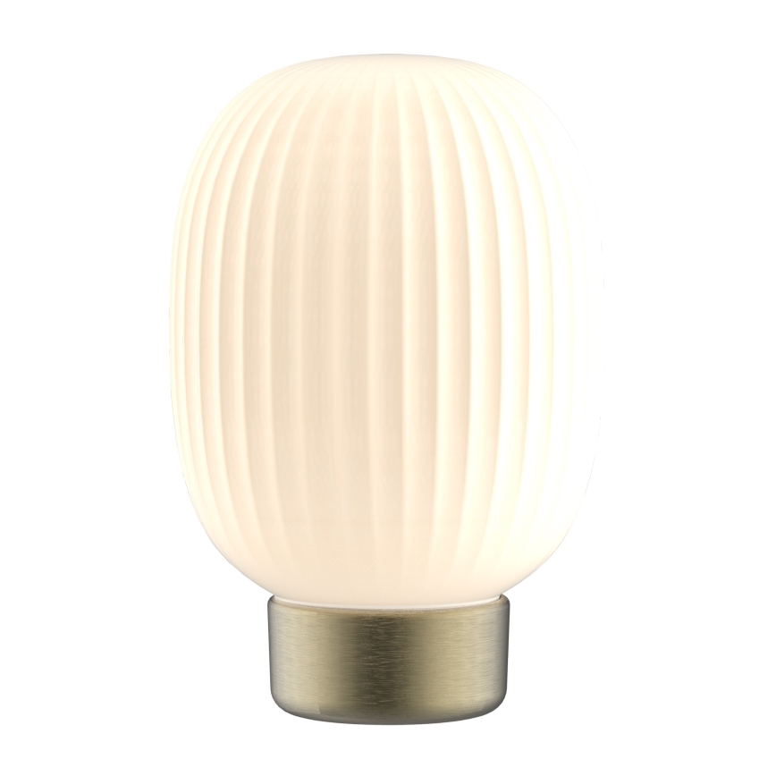 Dimmbare LED-Tischleuchte mit Touch-Funktion LATTE LED/1,8W/5V USB 2000 mAh golden/weiß