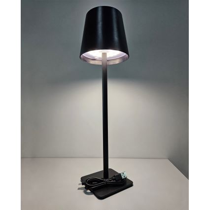 Dimmbare LED-Tischleuchte mit Touch-Funktion LED/5W/5V USB 1200 mAh schwarz