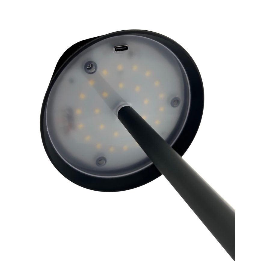 Dimmbare LED-Tischleuchte mit Touch-Funktion LED/5W/5V USB 1200 mAh schwarz