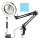Dimmbare LED-Tischleuchte mit Vergrößerungsglas LED/6W/5V 3000K/4000K/6000K schwarz