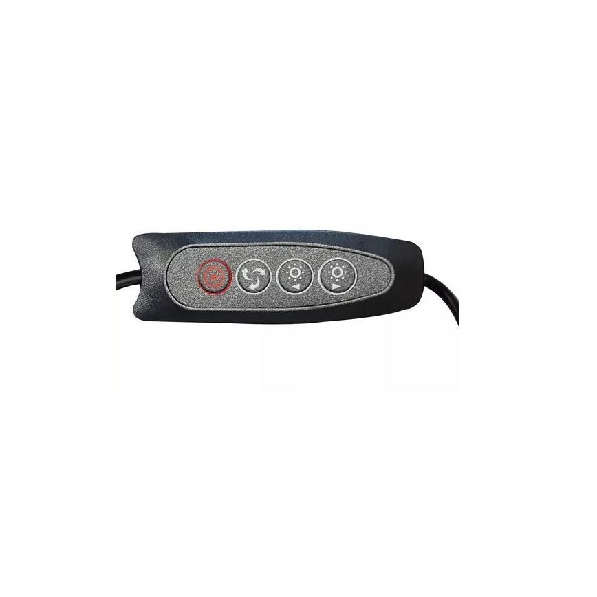 Dimmbare LED-Tischleuchte mit Vergrößerungsglas LED/6W/5V 3000K/4000K/6000K schwarz