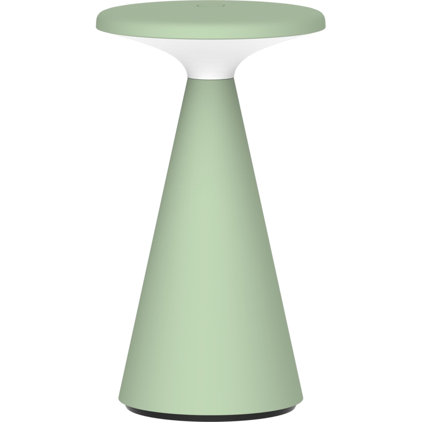 Dimmbare LED-Touch-Tischleuchte für den Outdoor-Bereich PAROS LED/1,8W/5V USB 1800 mAh IP44 grün