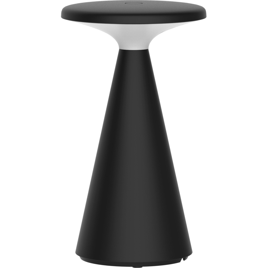 Dimmbare LED-Touch-Tischleuchte für den Outdoor-Bereich PAROS LED/1,8W/5V USB 1800 mAh IP44 schwarz