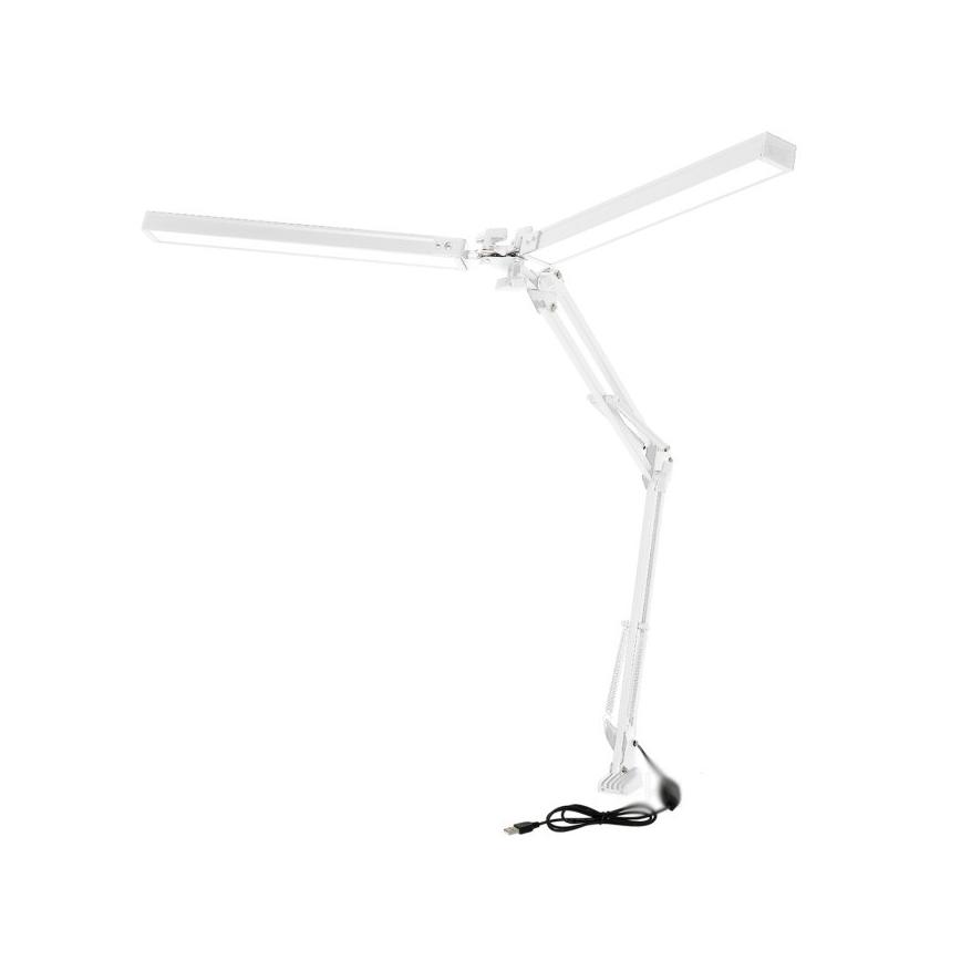 Dimmbare LED-Tischleuchte TENUIX DUO 2xLED/14W/230V 3000-6000K weiß