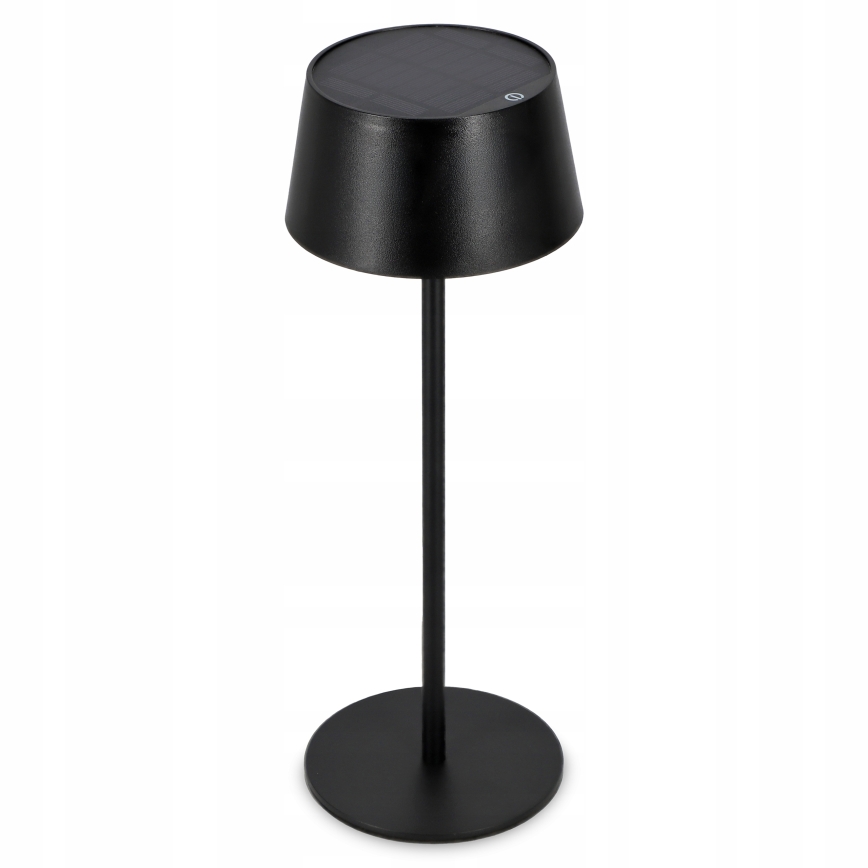 Dimmbare LED-Touch-Solarlampe LED/3W/5V USB 1800 mAh IP44 schwarz