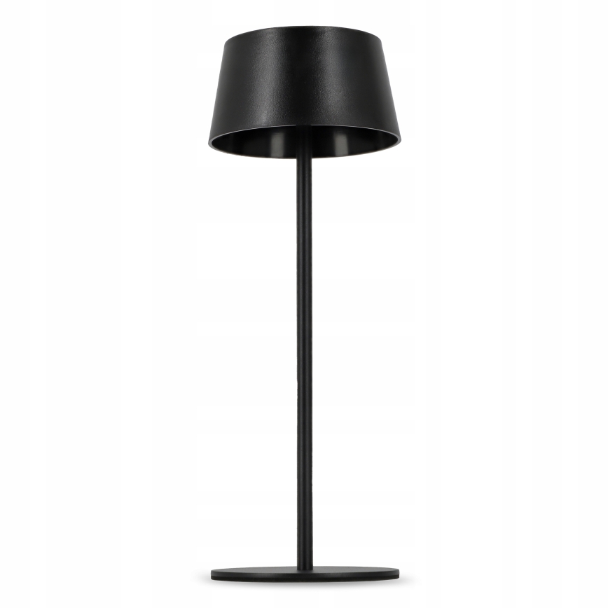 Dimmbare LED-Touch-Solarlampe LED/3W/5V USB 1800 mAh IP44 schwarz