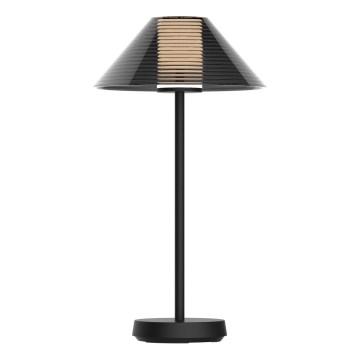 Dimmbare LED-Touch-Tischleuchte für den Outdoor-Bereich SERENGETI LED/3,4W/5V USB 3600 mAh IP44 schwarz