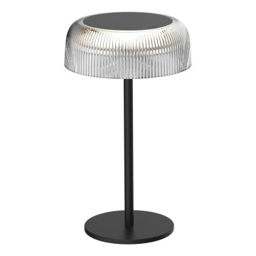 Dimmbare LED-Touch-Tischleuchte für den Outdoor-Bereich TRYPOLIS LED/2W/5V USB 1800 mAh IP44 schwarz