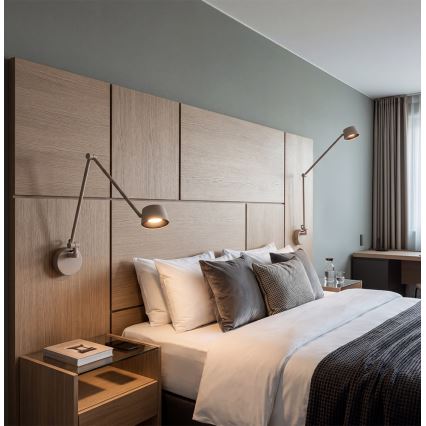 Dimmbare LED-Wandleuchte SAVINA LED/9W/230V beige