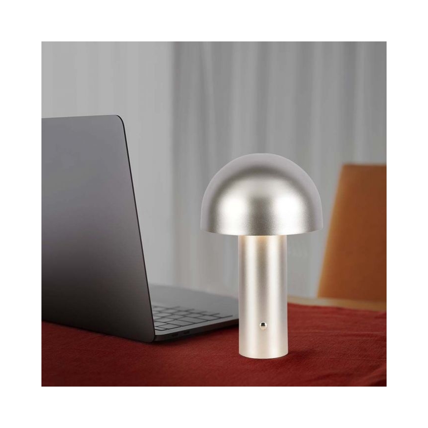 Dimmbare aufladbare LED-Touch-Tischleuchte LED/1W/5V 3000-6000K 1800 mAh golden