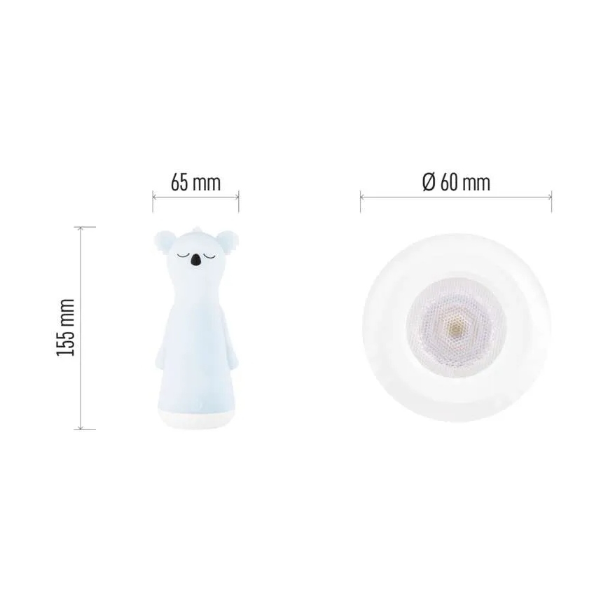 Dimmbare, wiederaufladbare LED-Kinderlampe mit Nachtlicht 2-in-1 LED/3,7V 1200 mAh