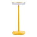 Dimmbare, wiederaufladbare LED-Lampe FLUXY LED/1,7W/1800 mAh IP44 gelb
