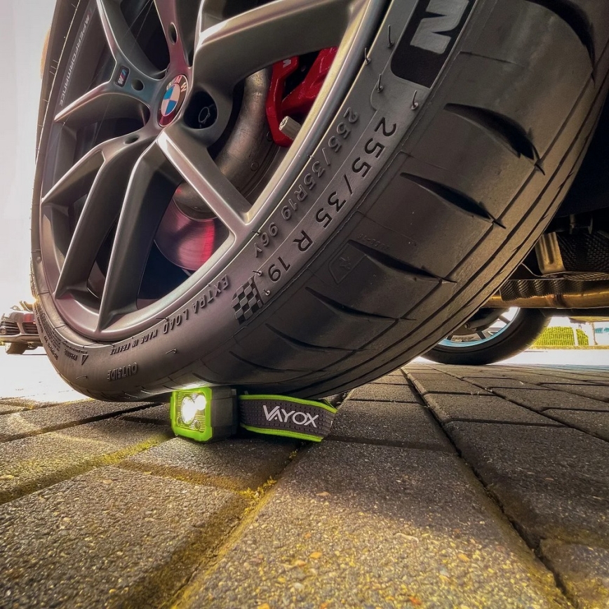 Dimmbare, wiederaufladbare LED-Stirnlampe mit Sensor LED/10W/5V IP66 750 lm 1500 mAh