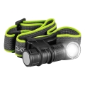 Dimmbare, wiederaufladbare LED-Stirnlampe mit rotem Licht, 3-in-1, LED/10W/5V, IP66, 500 lm, 800 mAh