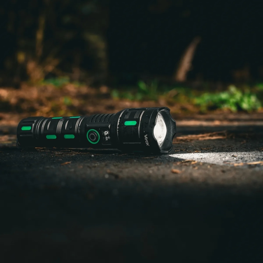 Dimmbare wiederaufladbare LED-Leuchte mit Powerbank-Funktion LED/20W/5V IP44 1200 lm 5000 mAh