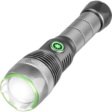 Dimmbare, wiederaufladbare LED-Taschenlampe mit Powerbank-Funktion LED/30W/5V IPX7 3000 lm 4000 mAh