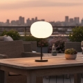 Dimmbare, wiederaufladbare Outdoor-LED-Tischleuchte VENEZIA LED/2W/5V 2700K IP54 4000 mAh schwarz
