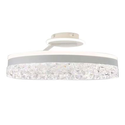 Dimmbarer LED-Aufbaukronleuchter LED/86W/230V 3000-6500K weiß + Fernbedienung