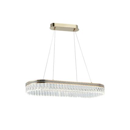 LED dimmbarer Kristall-Kronleuchter an Drahtseil THALIA LED/50W/230V 3000-6000K + Fernbedienung