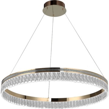 Dimmbarer LED-Kristall-Kronleuchter an Kabel THALIA LED/55W/230V 3000-6000K Ø 80 cm + Fernbedienung