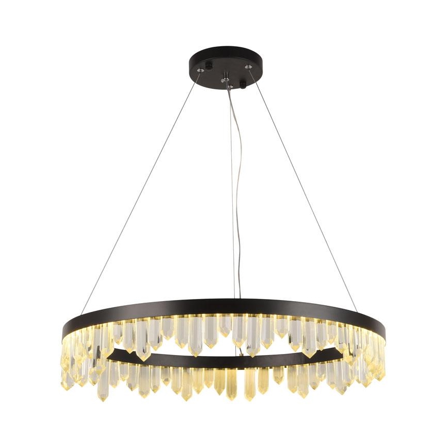 Dimmbarer LED-Kristall-Kronleuchter an Schnur LED/40W/230V 3000-6500K + Fernbedienung