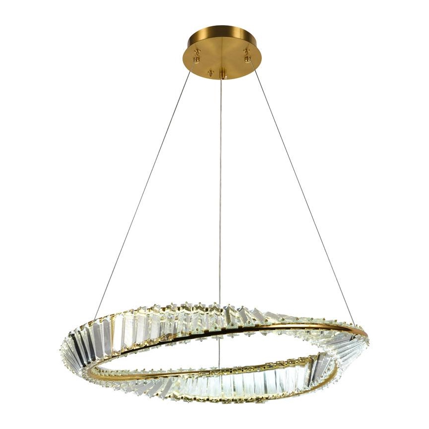 Dimmbarer LED-Kristall-Kronleuchter an Schnur LED/40W/230V 3000-6500K + Fernbedienung