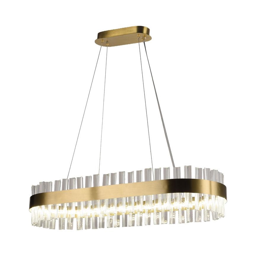 Dimmbarer LED-Kristall-Kronleuchter an Schnur LED/45W/230V 3000-6500K + Fernbedienung