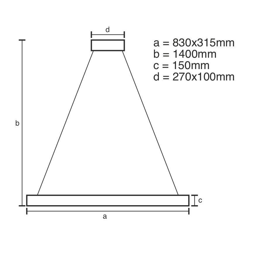 Dimmbarer LED-Kristall-Kronleuchter an Schnur LED/45W/230V 3000-6500K + Fernbedienung