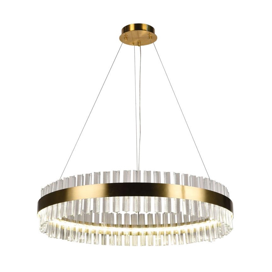 Dimmbarer LED-Kristall-Kronleuchter an Schnur LED/55W/230V 3000-6500K + Fernbedienung