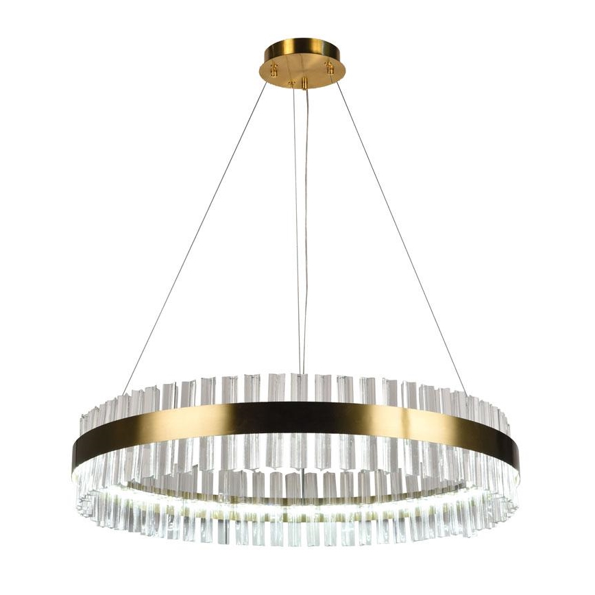 Dimmbarer LED-Kristall-Kronleuchter an Schnur LED/55W/230V 3000-6500K + Fernbedienung