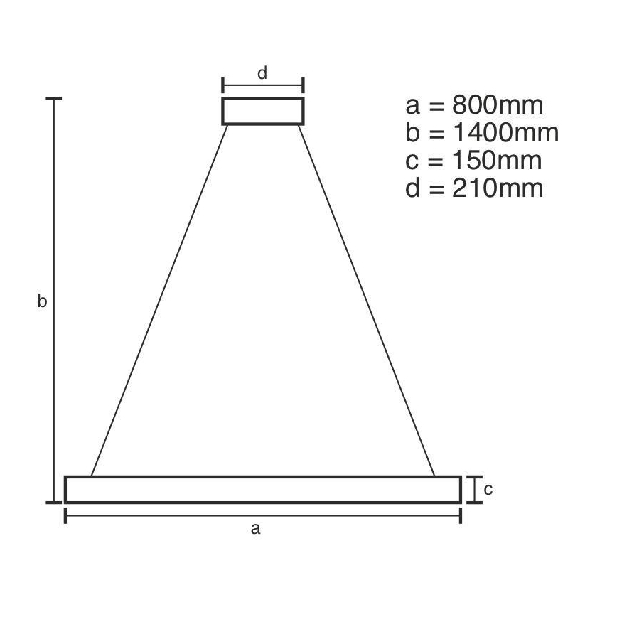 Dimmbarer LED-Kristall-Kronleuchter an Schnur LED/55W/230V 3000-6500K + Fernbedienung