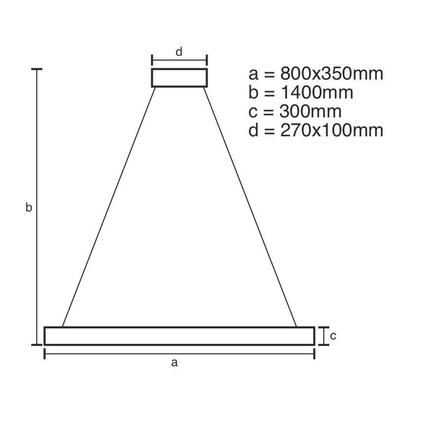Dimmbarer LED-Kristall-Kronleuchter an Schnur LED/90W/230V 3000-6500K + Fernbedienung